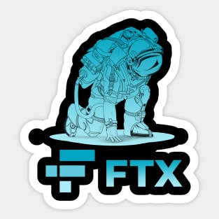 FTX US  Crypto Cryptocurrency FTX  coin token Sticker